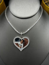 Load image into Gallery viewer, Heart Picture Pendant
