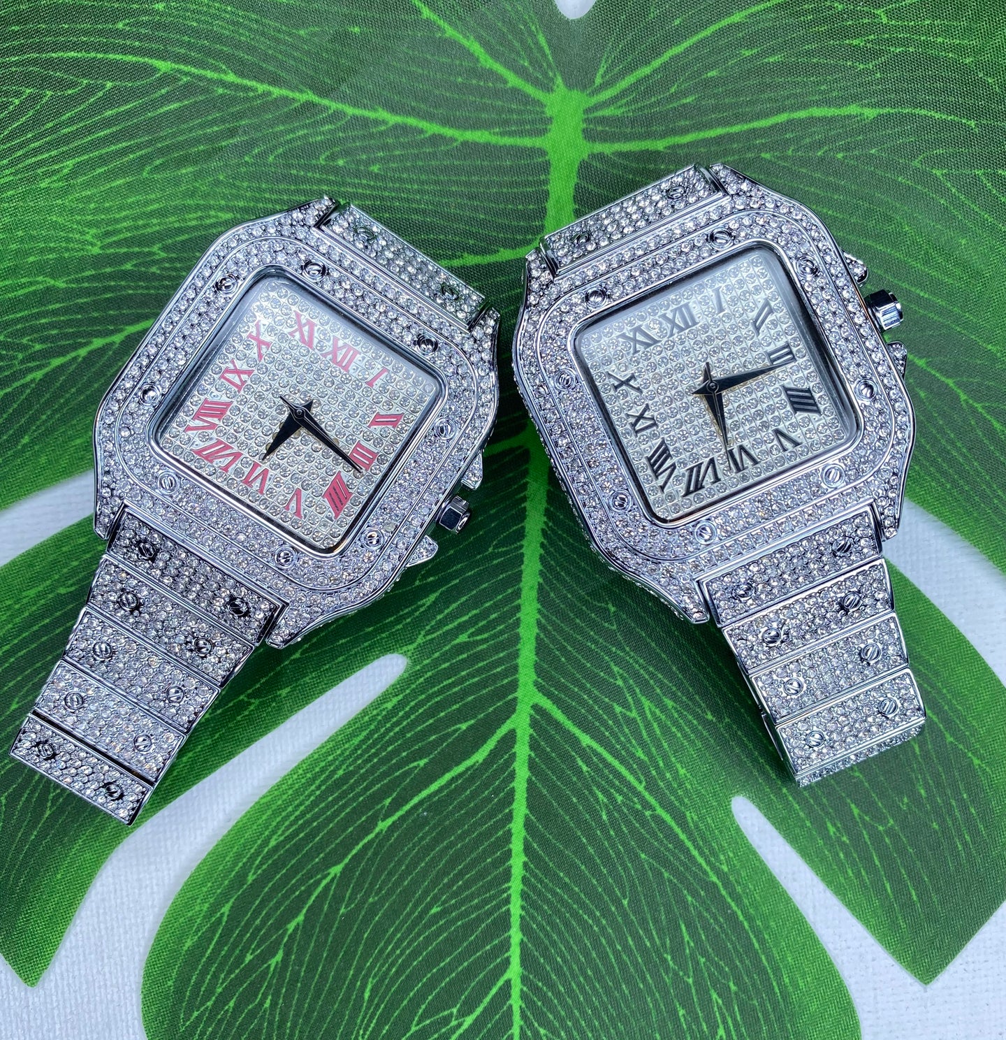 Icy Square Face Watch