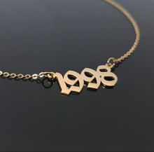 Load image into Gallery viewer, Birth Year Necklace
